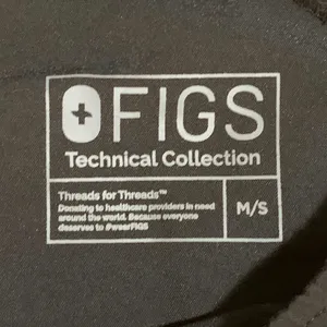 FIGS Technical Collection Zamora Jogger Pants M/S Black Scrub Bottoms Medcore thumbnail 2