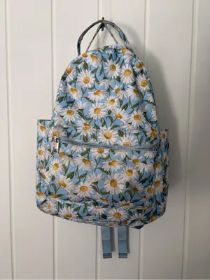 Daisy print backpack Blue thumbnail 3