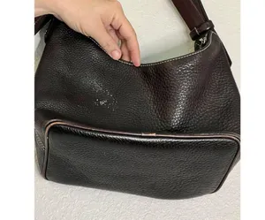 DOONEY & BOURKE 1975 Small East West Hobo Shoulder Bag Leather thumbnail 4