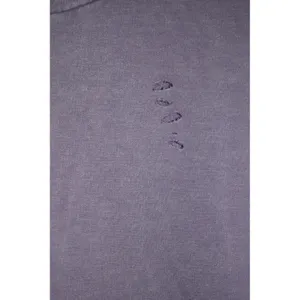 Hollister Short Sleeve Hoodie Womens XL Purple Good Distressed Raw Hem Y2K thumbnail 5