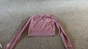 PINK - Victoria's Secret Cropped Ohio State hoodie thumbnail 2