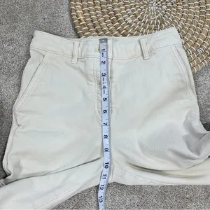 Aritzia Wilfred Modern Supply Twill Cargo Pants High Waisted in Gd Birch Size 0 thumbnail 16