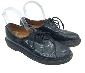 Dr. Martens 1461 Women's Patent Leather Oxford Shoes Black 8 thumbnail 1