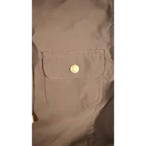 Reversible Hooded Vest Women's Snake Print‎ Brown Zip Pockets Outdoor Casual thumbnail 5