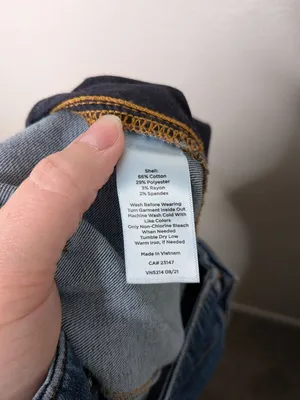Talbots Womens Wide Leg Blue Denim Jeans 18W Side Button Detail thumbnail 9