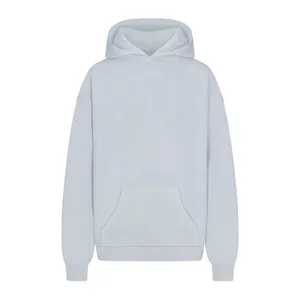 SKIMS Boyfriend fleece pullover hoodie NWT SIZE M ZEN BLUE thumbnail 3