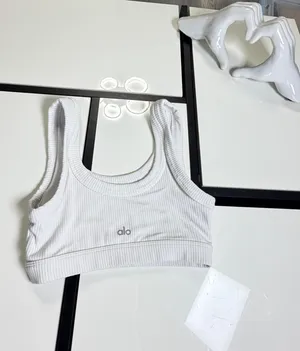 🤍 Alo Yoga Ribbed Wellness Bra - White | Size XS thumbnail 6