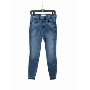 AYR The Riser Skinny Jeans Sz 30x28 High Rise Blue Stretch Denim Women's III12-1 thumbnail 2