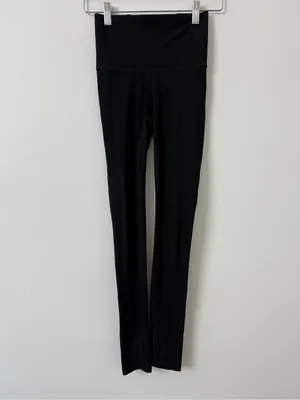{2} Lululemon Mapped Out High-Rise Tight 28" Black / Black thumbnail 4