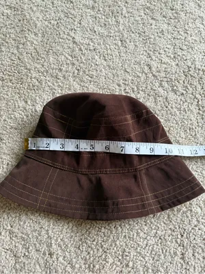 Steve Madden vintage Nordstrom Deadstock y2k 90s 2000s brown bucket hat NWT thumbnail 11