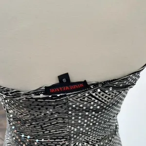 American Vintage Vintage Y2K Misdemeanor Sequin Halter Mini‎ Dress Clubbing Womens Size Small thumbnail 5