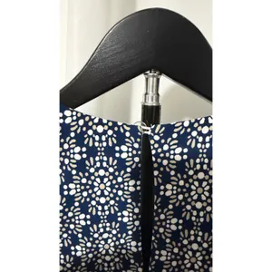 London Times Navy Blue Geometric Medallion Print Sleeveless Maxi Dress Size 8 thumbnail 4