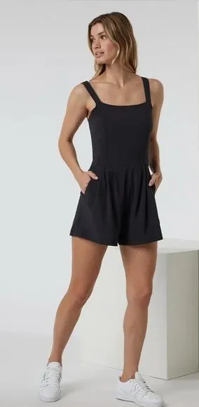 Vuori Villa cami romper black size large thumbnail 1