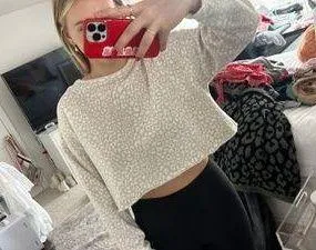 Aerie Crop Sweater thumbnail 1