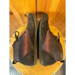 Eddie Bauer Size 7.5 Transition Brown Suede Lace-Up Chukka Boots 6180-266 thumbnail 6