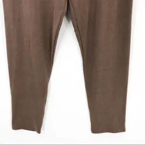WOMN. Thea Leggings Brown Ribbed High Rise Stretchy XXL NEW thumbnail 7