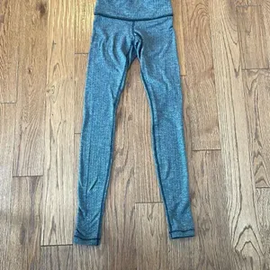 Lululemon houndstooth black piping low rise legging thumbnail 2