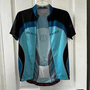 Bontrager Blue and Gray Bike Jersey thumbnail 3