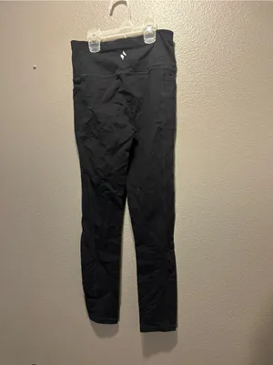 Skechers GO WALK High Waisted Leggings Womens Small S Black Active Side Pockets thumbnail 2