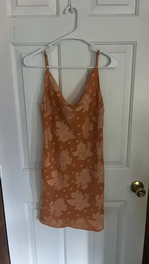 Selfie Leslie Dress Orange thumbnail 3