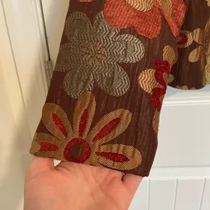 NWOT | Erin London women’s autumn‎ Jacquard chenille floral embroidered jacket thumbnail 4