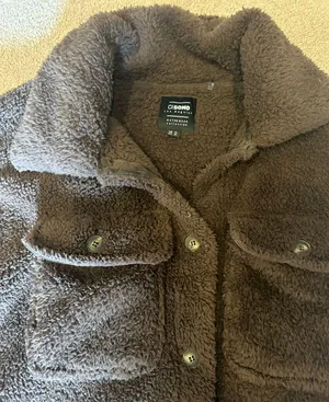 Sherpa Jacket Brown Size XL thumbnail 2