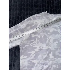 Lululemon Women's Camo Lavender White Sweatshirt Lounge Pullover Top Sz 8‎ thumbnail 6