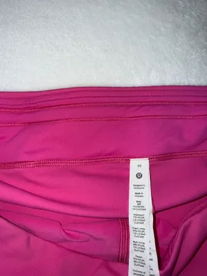 NWOT Lululemon DEAD STOCK Sonic Pink Pace Rival Mid-Rise Skirt thumbnail 3