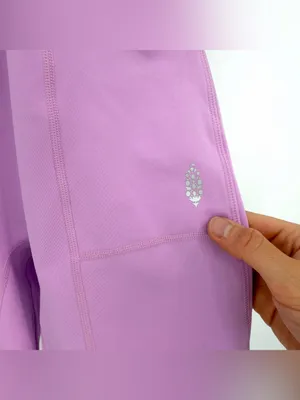 FREE PEOPLE Movement Here On Out Onesie Romper Lilac Pink S thumbnail 4