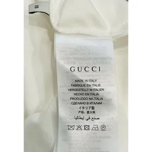 Gucci x Coco Capitán Common Sense Logo Graphic T-Shirt XS Italy Oversized Unisex thumbnail 4