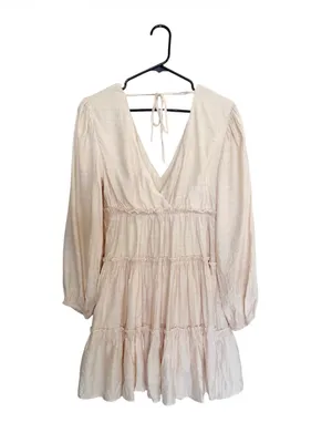 Altar’d State Tiered Mini Dress Size Medium thumbnail 2