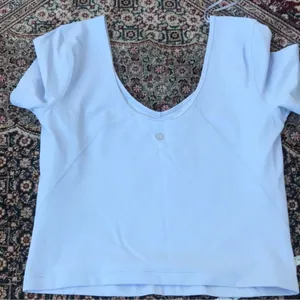 Lululemon align short sleeve blue top thumbnail 6
