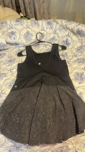 Black Lululemon sports dress 8” thumbnail 2
