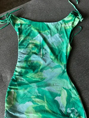 Maxi Mini Dress Green thumbnail 2