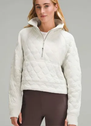 Scuba Oversized Quilted
Half Zip thumbnail 1