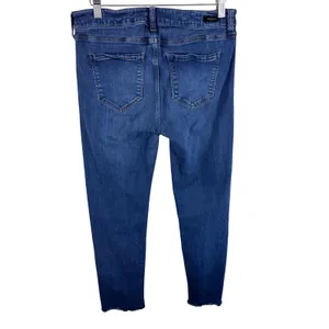 Liverpool Los Angeles Skinny Jeans Womens 10 Lakewood Med Mid‎ Wash Selvage Hem thumbnail 2