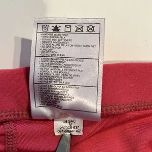 Nike women’s pink tennis skirt skirt pleated medium built in shorts stretch thumbnail 9