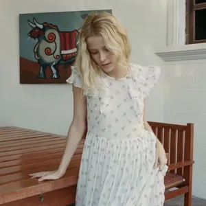💕DOEN💕 Flora Dress ~ Salt Small White thumbnail 10