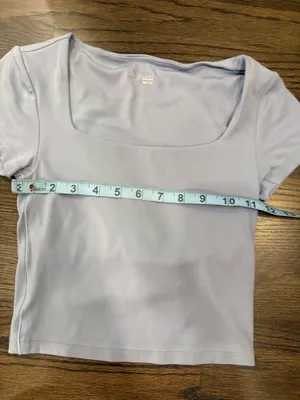 OFFLINE by Aerie Square Neck Top Blue thumbnail 2