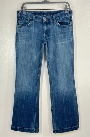 Citizens of Humanity Bootcut Jeans Women 31 Made USA‎ Vintage Denim Jerome Dahan thumbnail 1