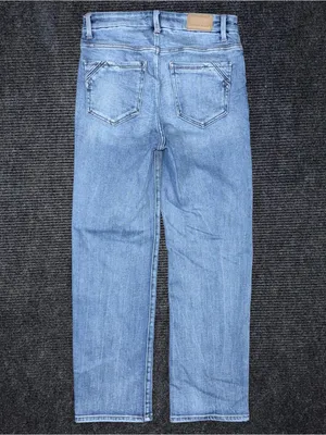 Buckle Black Fit No 75 Cropped Straight Stretch Jeans 27x27.5 High Rise BBW1283A thumbnail 2