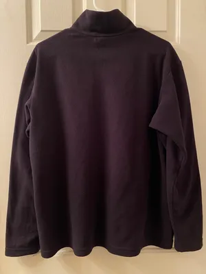 Patagonia Women’s Micro D-Luxe Quarter Zip Pullover Size XL Black thumbnail 2