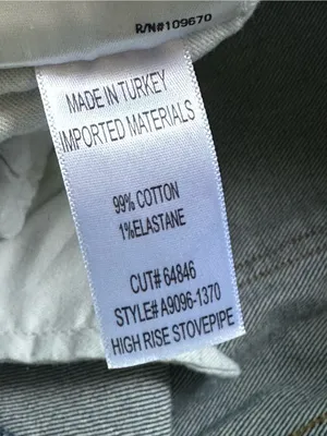AGOLDE High Rise Stovepipe Jeans 90s Minimalist High Waist Casual Preppy thumbnail 4