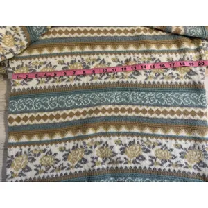VTG Cricket Lane Floral Sweater Women’s M Grannycore Cottagecore Prairie 1980’s thumbnail 6