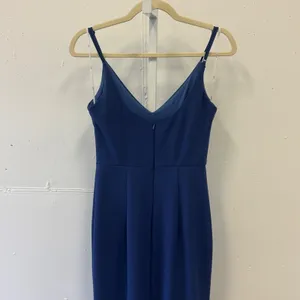 Lulus Infinite Glory Royal Blue Plunge V-neck Sleeveless Backless Maxi Dress Sm thumbnail 7