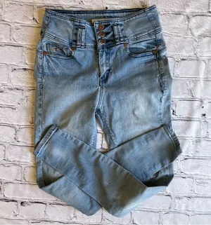 VTG Y2K Von Dutch Jeans Size 26 FLAW - HOLE thumbnail 1