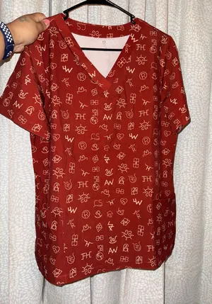 Spurrin Scrubs Red Size L thumbnail 1