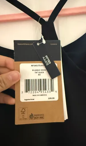 North face athletic mini dress thumbnail 4