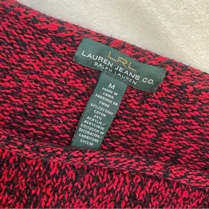 Ralph Lauren Vintage 90s Y2K Hand Knit Holiday Sweater ASO Phoebe Buffay on Friends thumbnail 8