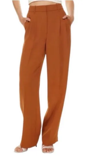 Wilfred Effortless Wide Leg‎ Pant in Anise Brown Size 00 thumbnail 1
